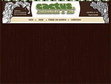 Tablet Screenshot of cactusbogota.com